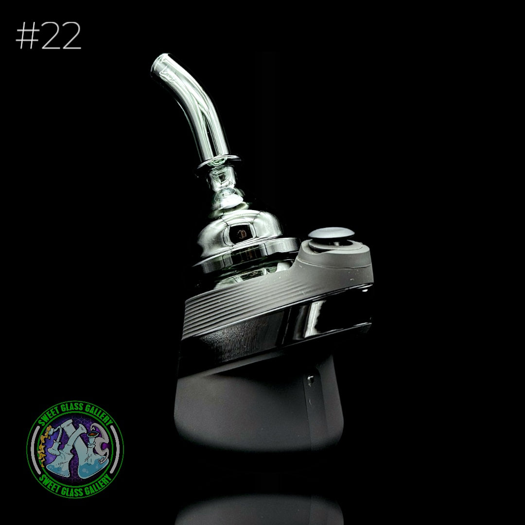 Zach Harrison - Puffco Peak Attachment #22 - Short Path Sipper Dry (Transparent Black)