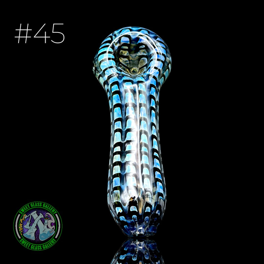 Daniel's Glass Art - Dry Pipe #45 - Wrap & Rake