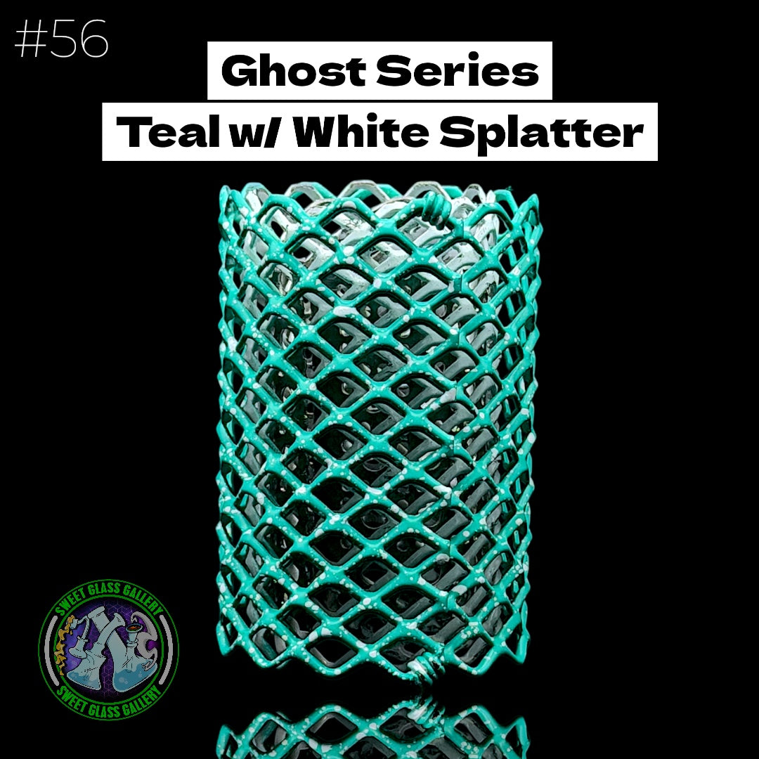 Mamba Guardzz - Heat Cage #56 - Blazer GT8000 Guard (Ghost Series - Teal w/ White Splatter)