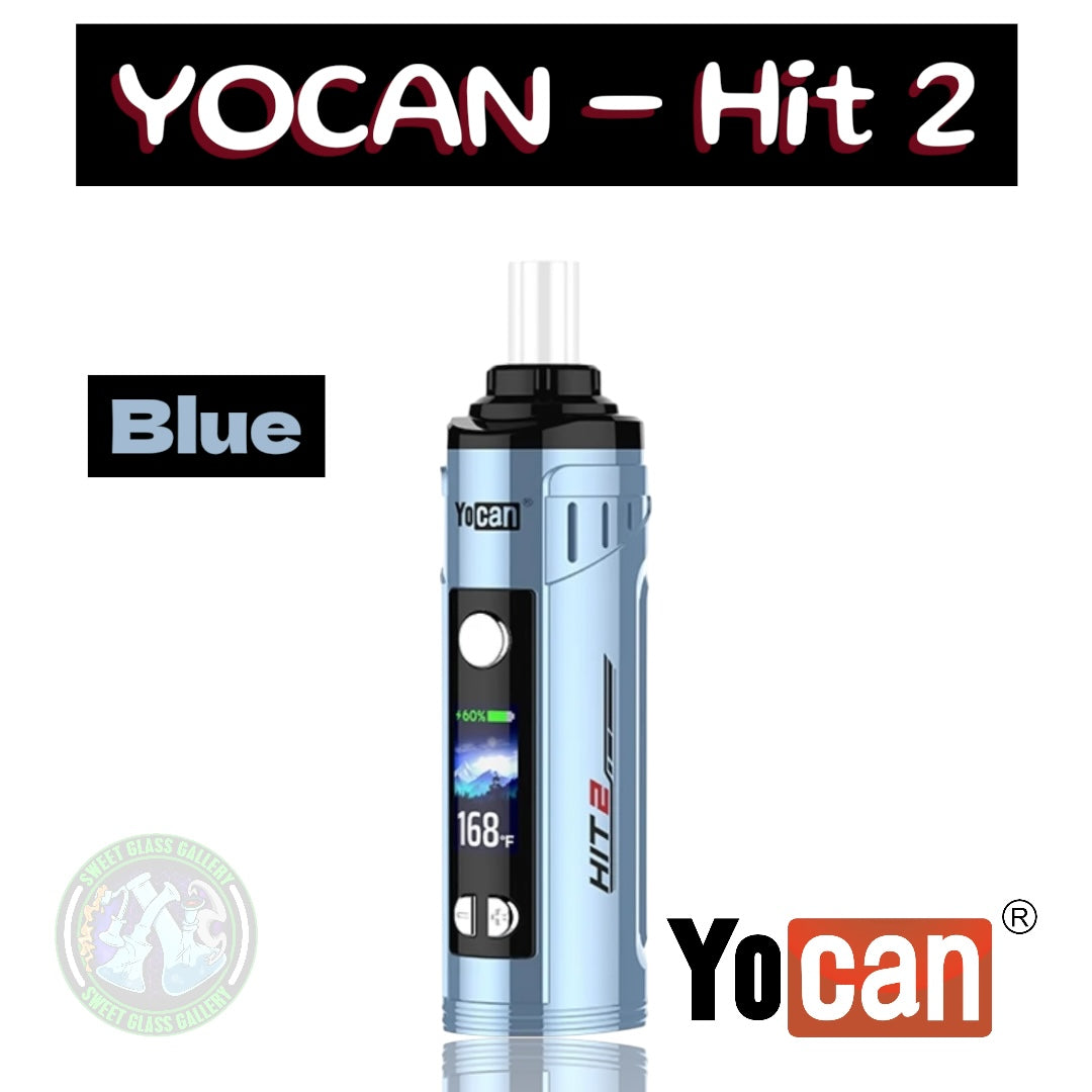 YoCan - Hit 2 - Blue - Dry Herb Vaporizor