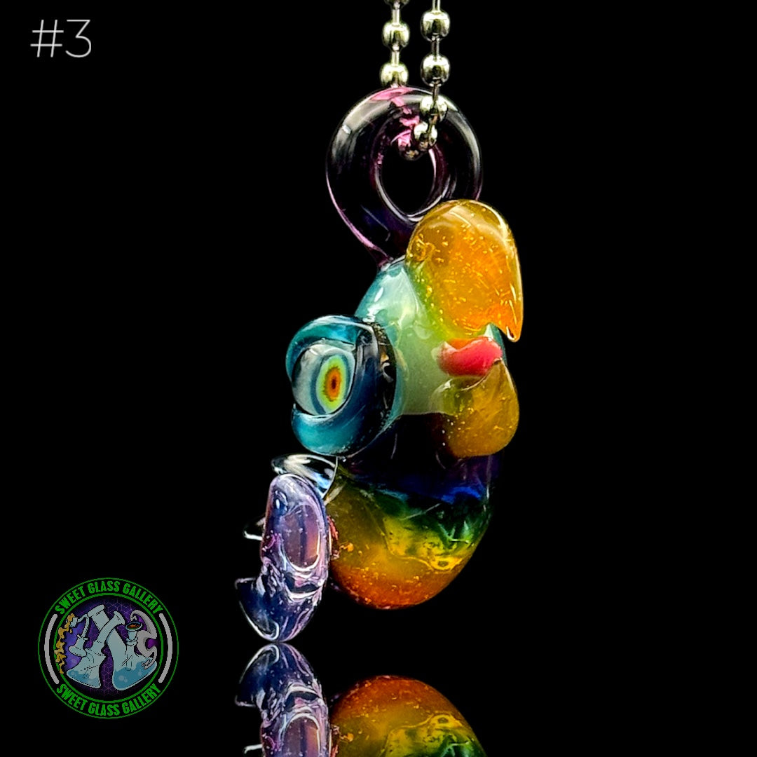 RJ Glass - Pendant - Bird #3