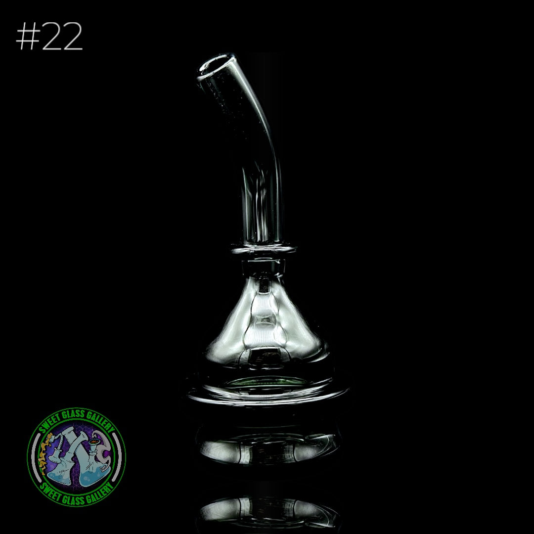 Zach Harrison - Puffco Peak Attachment #22 - Short Path Sipper Dry (Transparent Black)