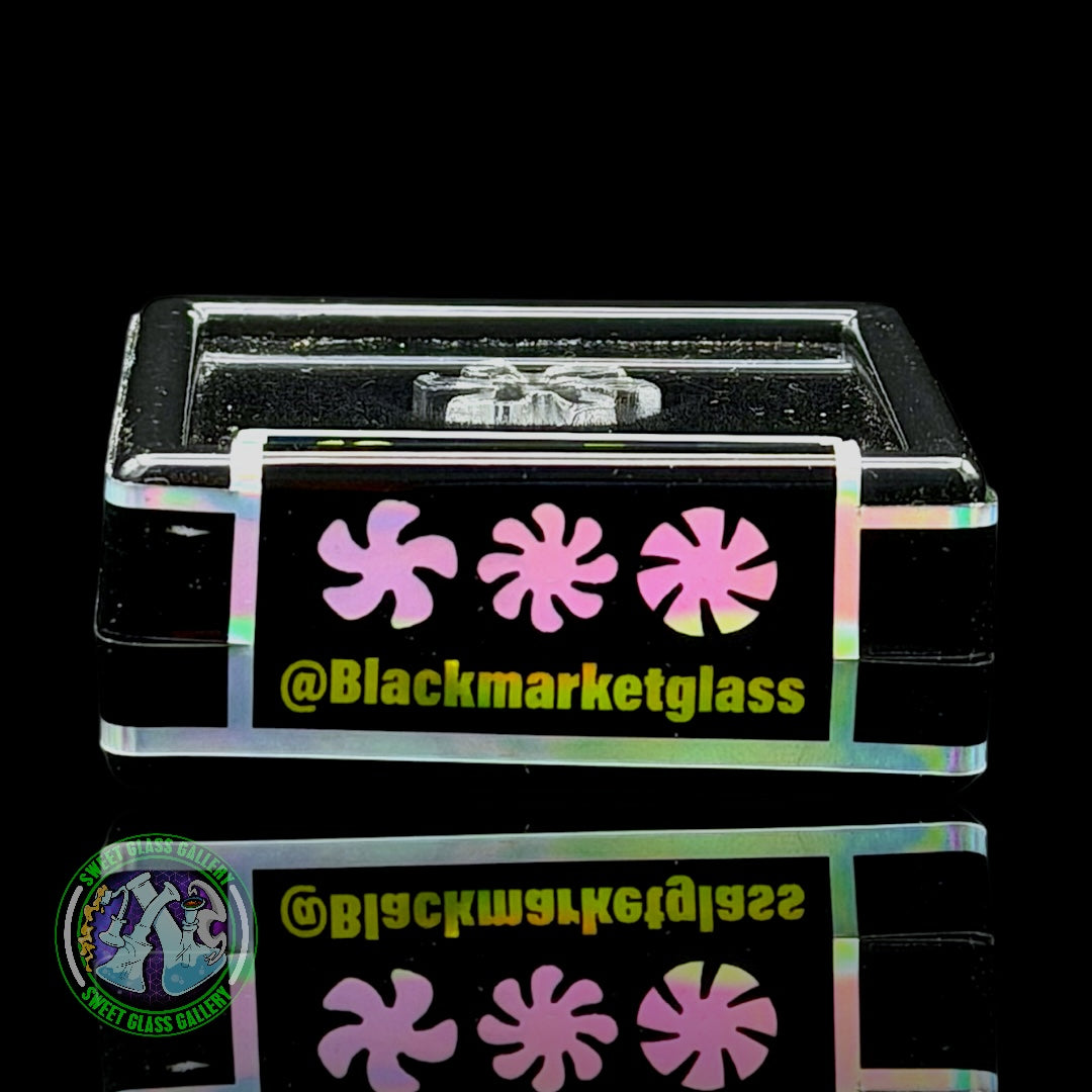 Black Market Glass - Quartz Flake - 6-Blade 13mm