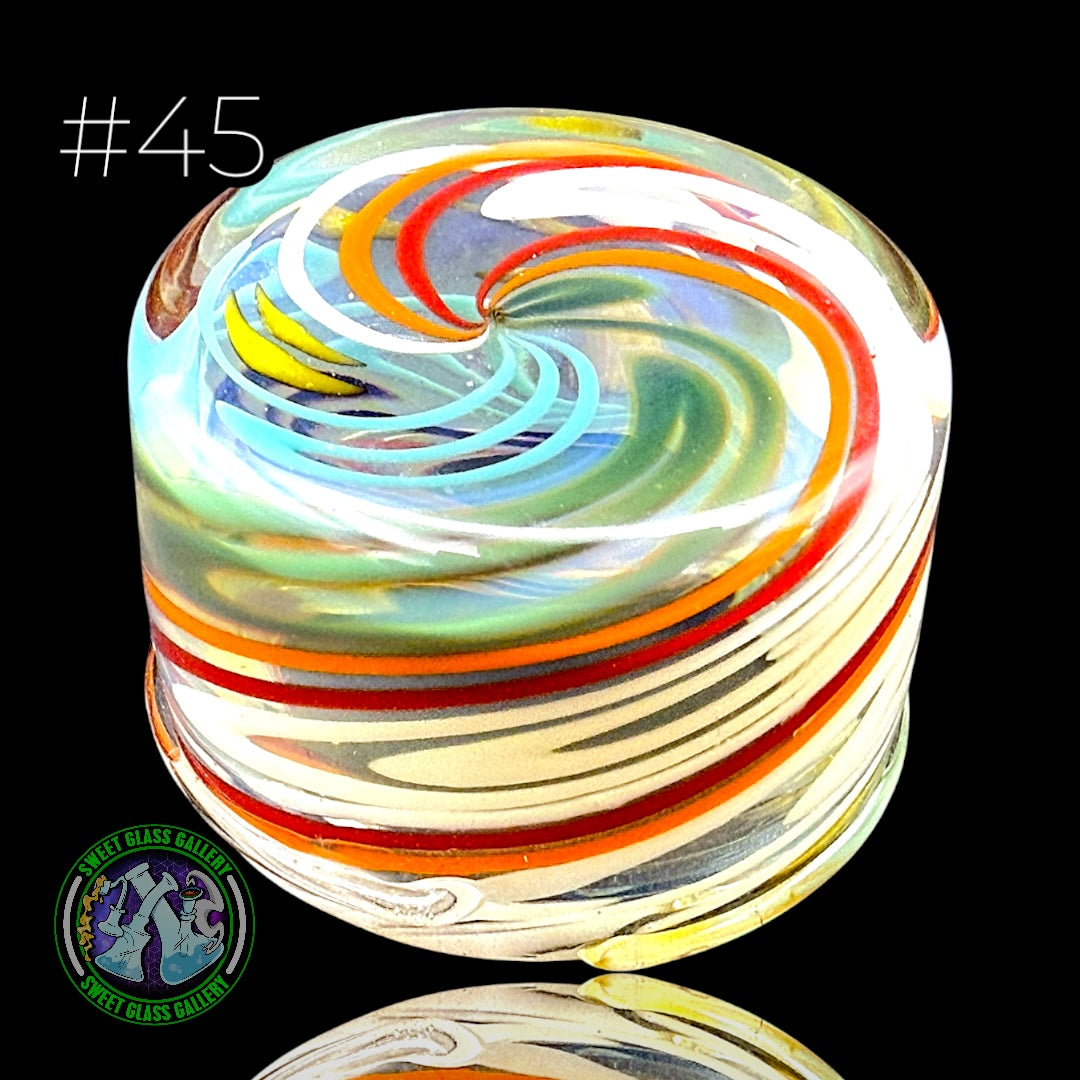 Ben’s Glass Art - Baller Jar #45 - Inside Out Tech