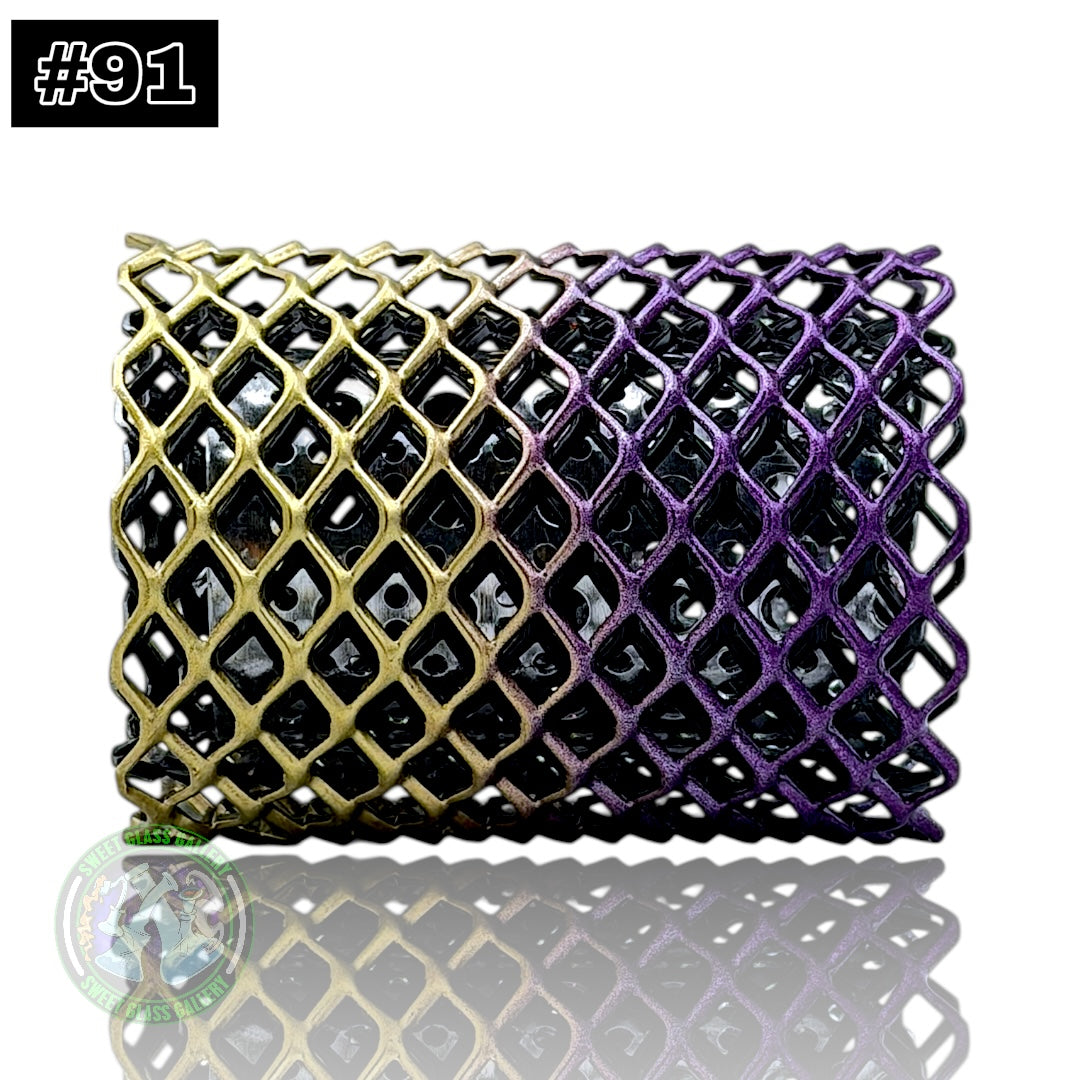 Mamba Guardzz - Heat Cage #91 - Blazer GT8000 Guard (Metallic Gold & Purple)