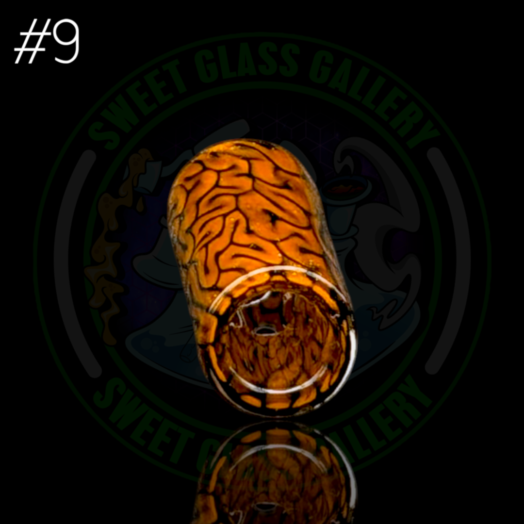 Algae - Glass Tip #9 - Joint/Blunt Tip
