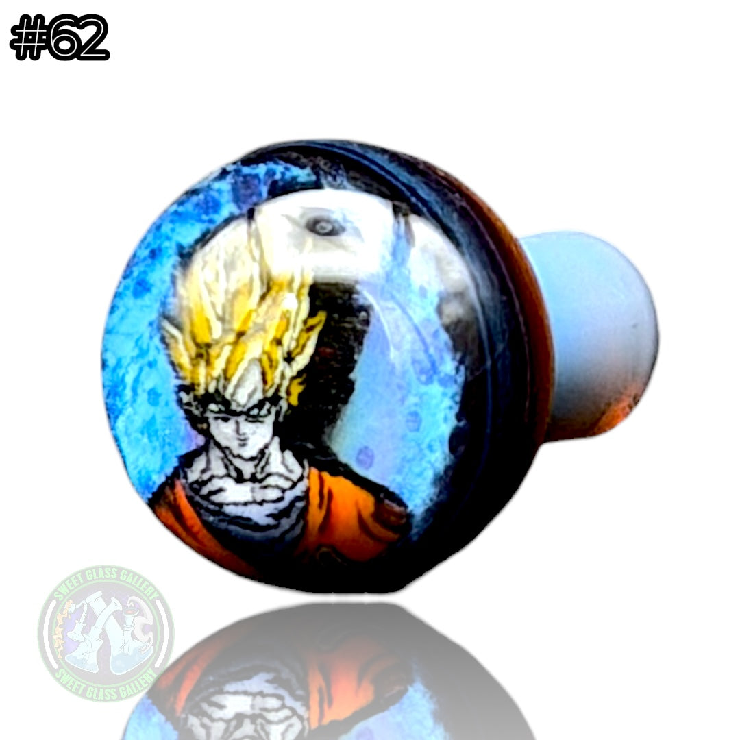 Steve H Glass - Control Tower Cap #62 - Goku
