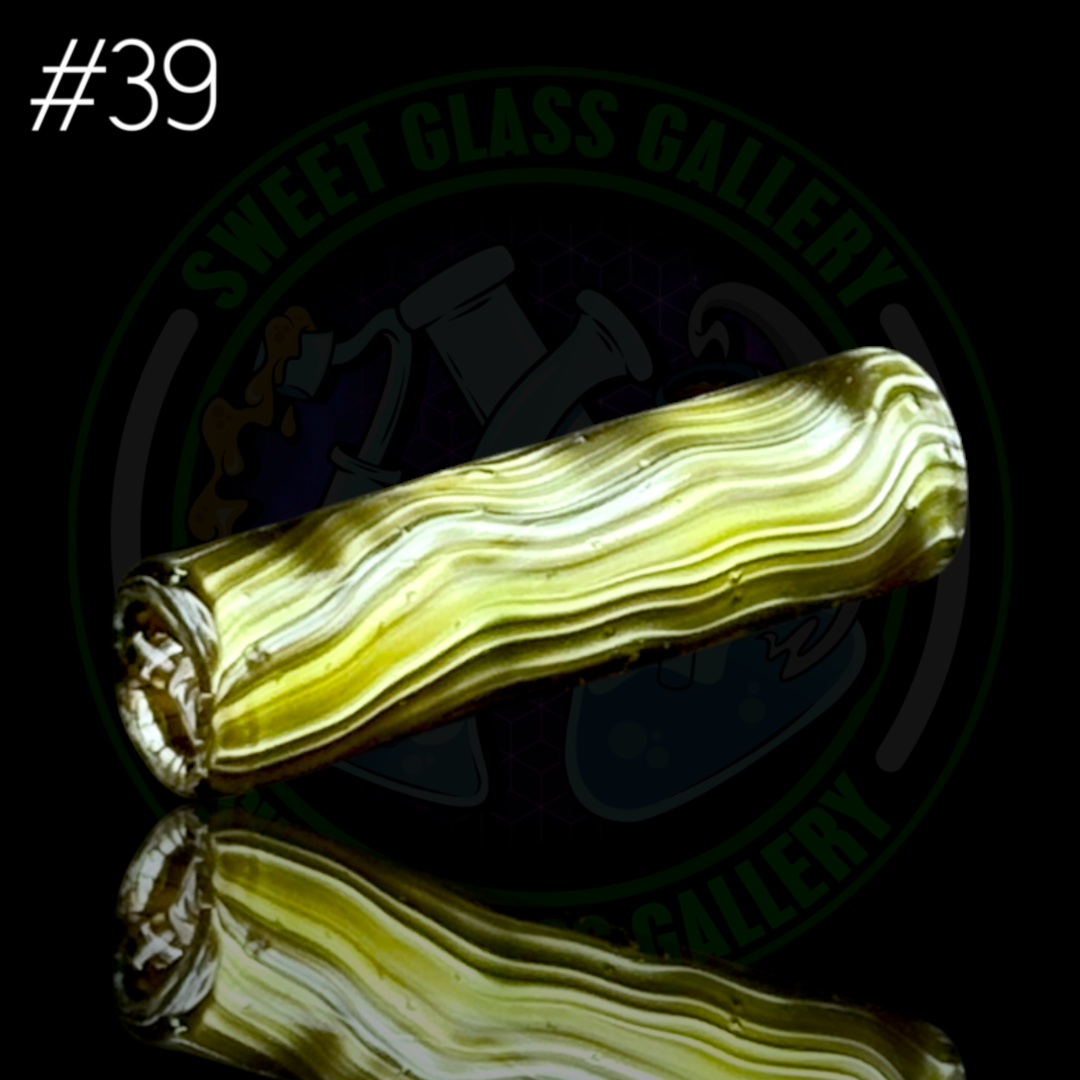 Algae - Glass Tip #39 - Joint/Blunt Tip