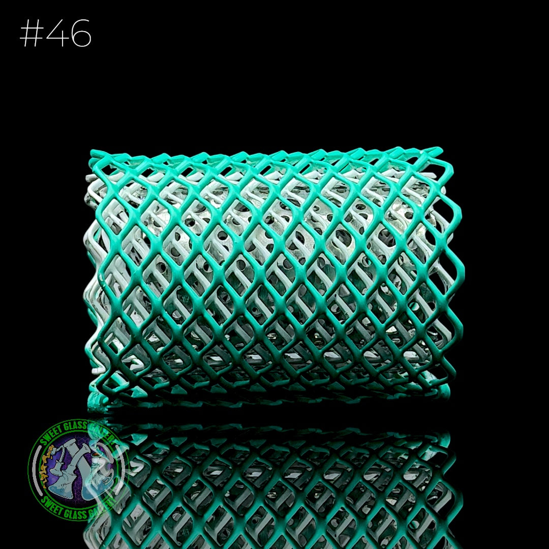 Mamba Guardzz - Heat Cage #46 Blazer Torch Guard (Ghost Series - Teal)