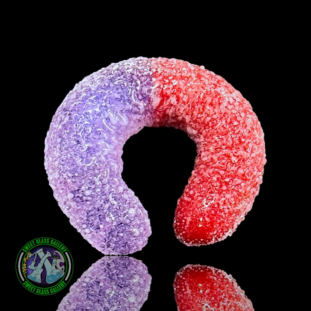 Emperial Glass - Marble/Cap Stand #1 - Sour Gummy Worm