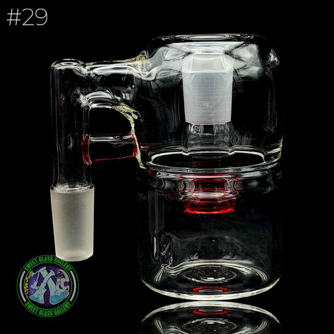 Fluid Glass - Ash Catcher 14mm - Dry #29 (Pomegranate)