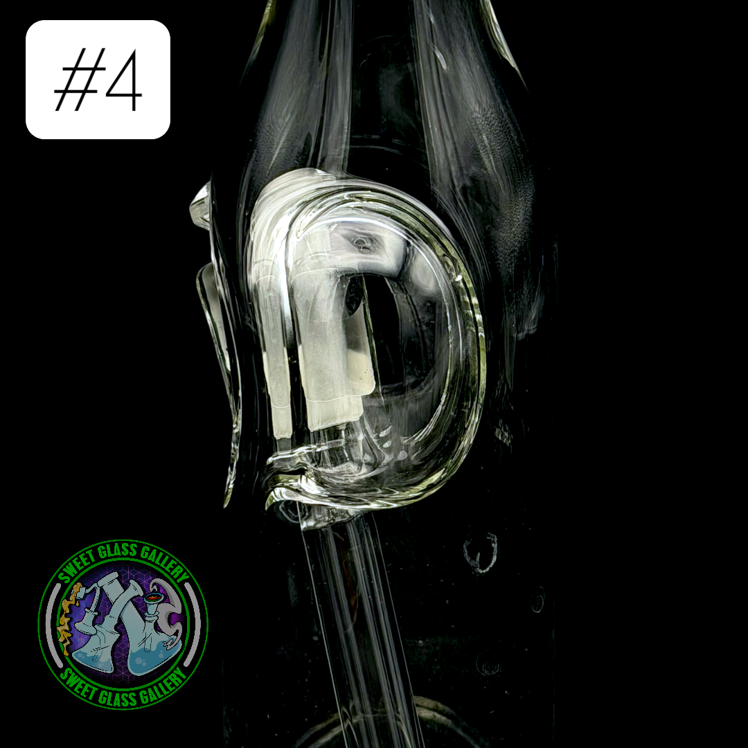 Billzboro Glass - Rig #4 - Saki Bottle *Small Blemishes
