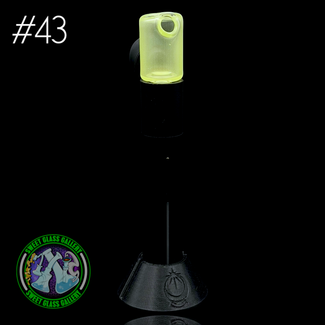 Kizmit Glass - Puffco Pivot Top #43 - Ghostidote
