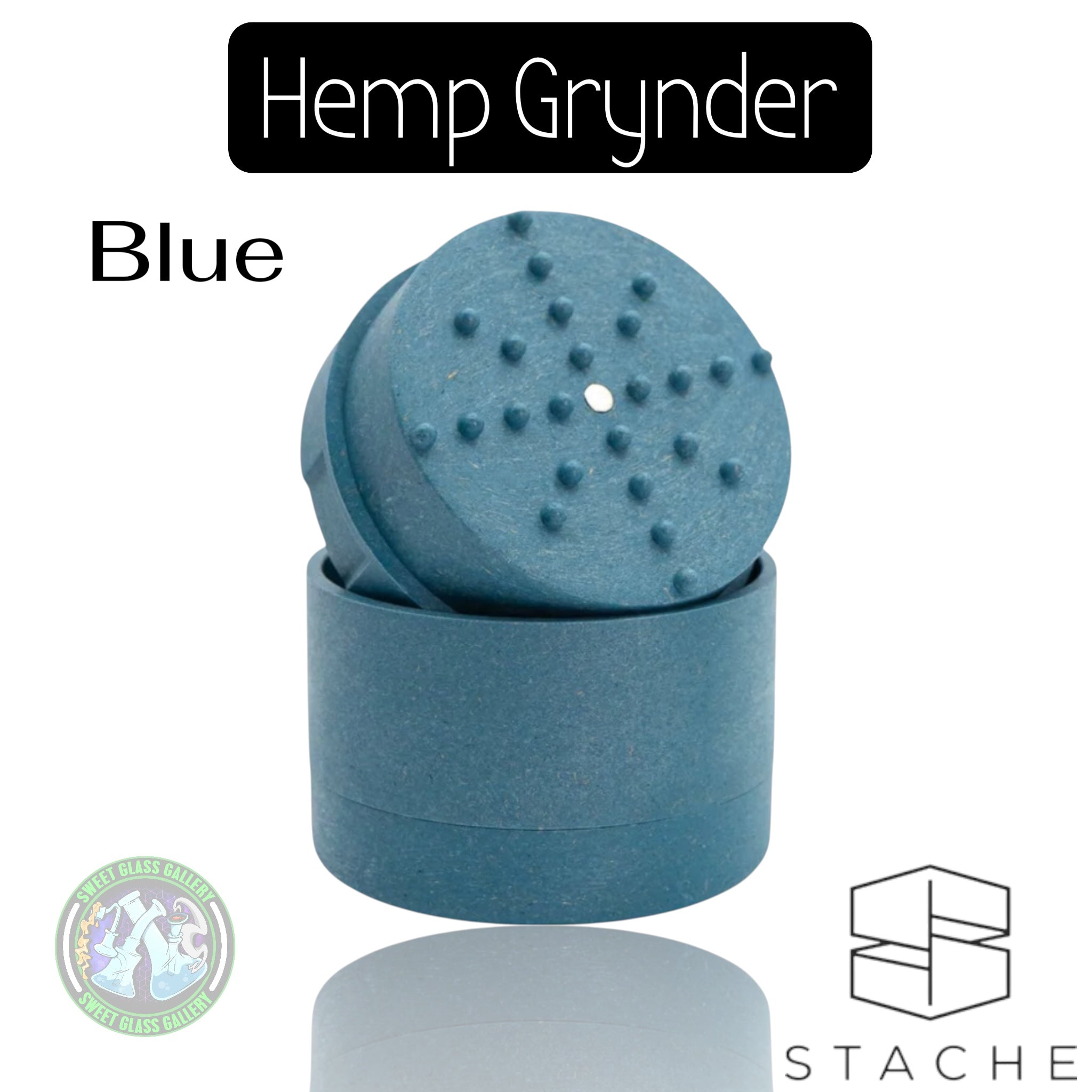 Stache Products - Hemp Grynder - Blue