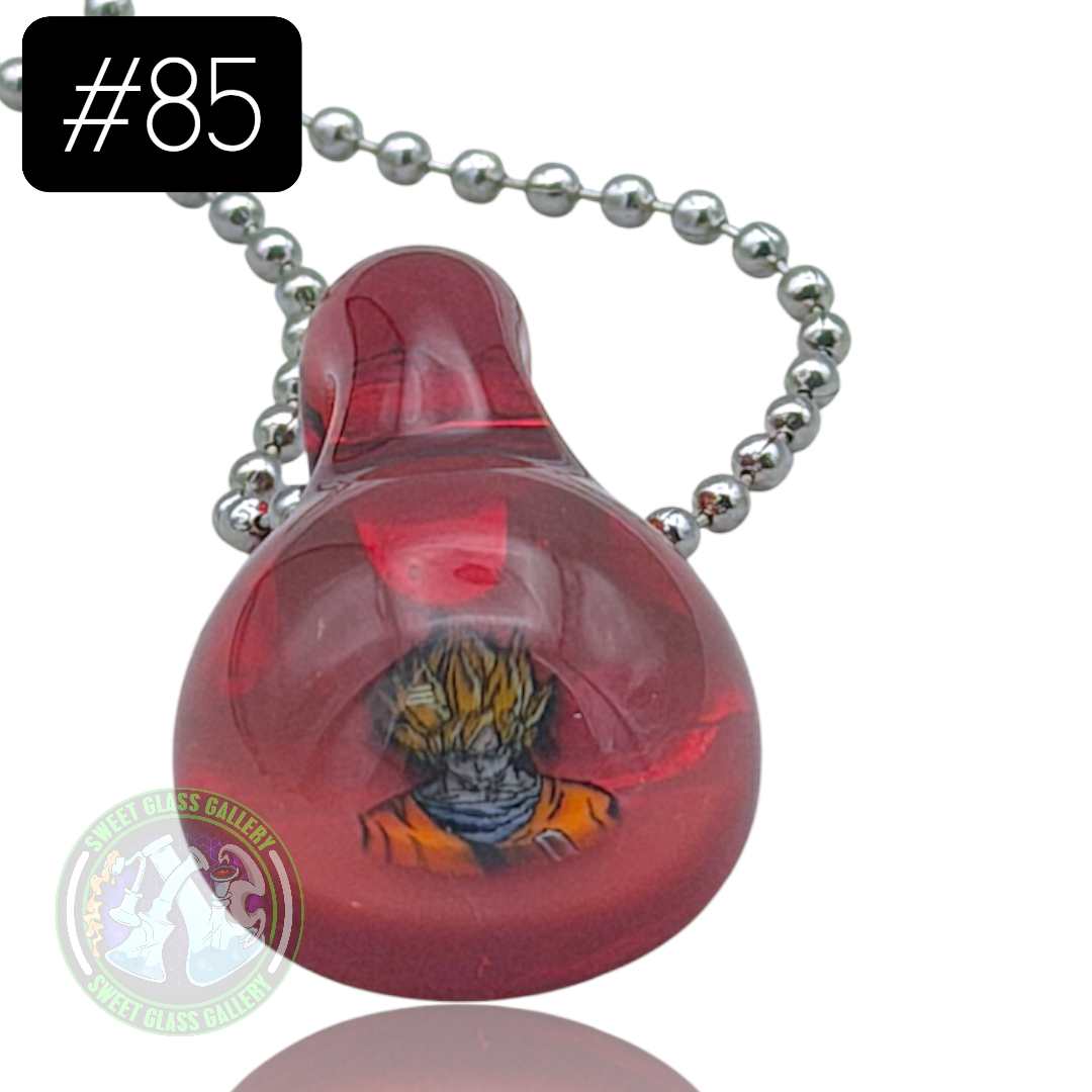 Keys Glass - Pendant #85 (Goku - DragonBall Z)
