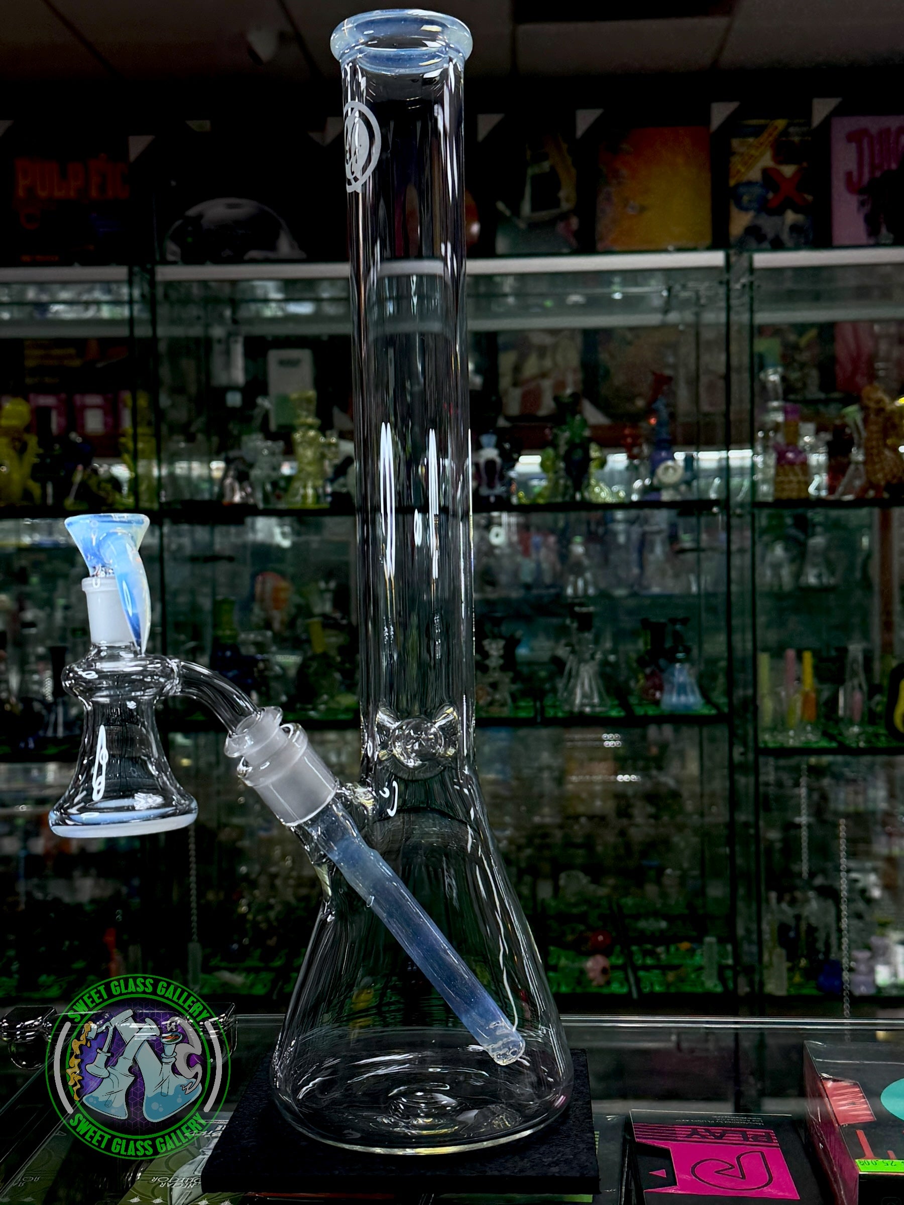 OJ Fame - Beaker Tube w/ Ash Catcher & Bowl #14