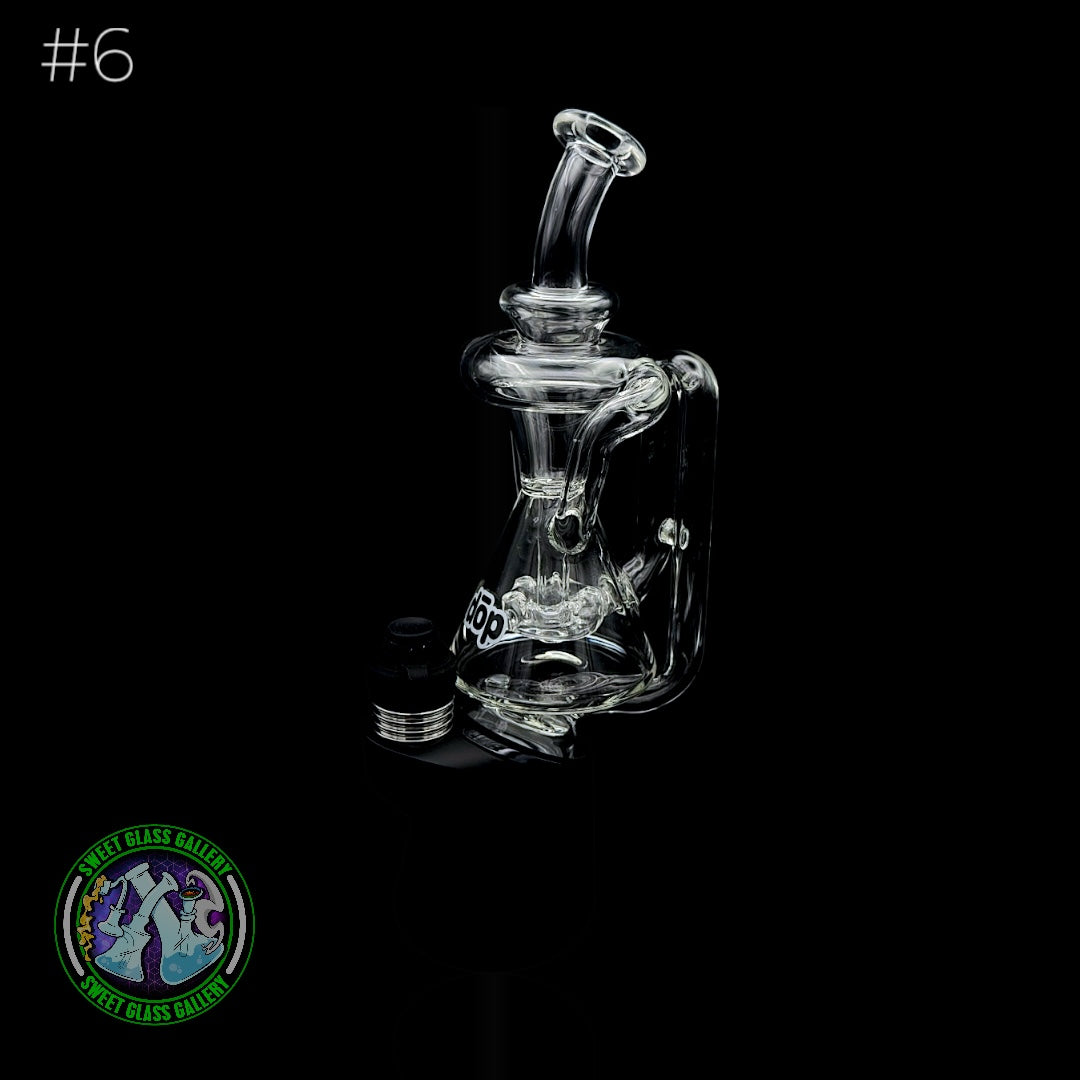 Dōp Glass - Puffco Peak Attachment #6 - Dōpcycler - Clear