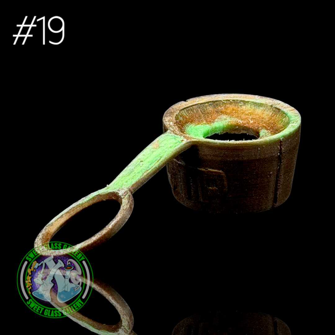 One Trick Pony - Rockulus Tether #19 - Puffco Peak Pro 3DXL - Caramel/Green Apple