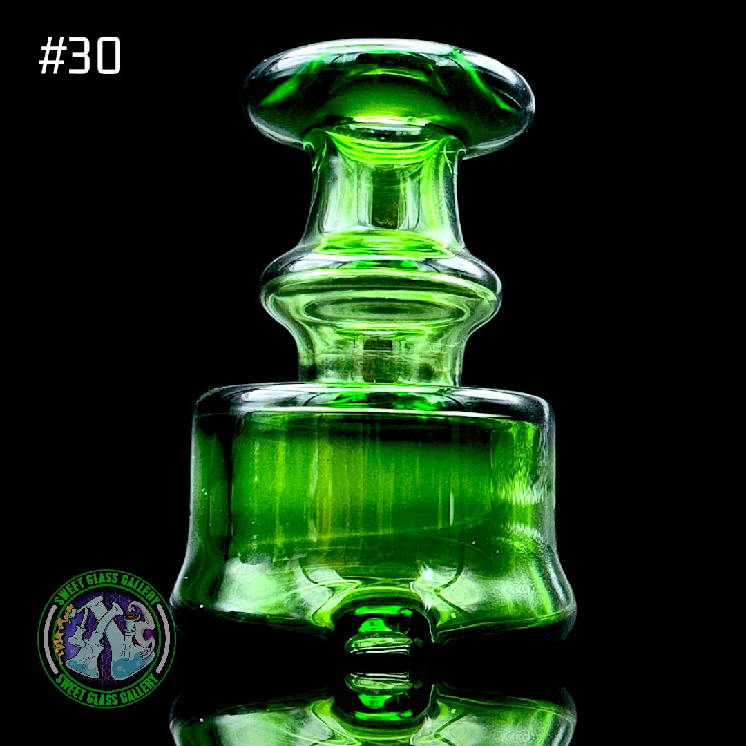 Evol Glass - Attachment #30 - Puffco Peak (Transparent Green)