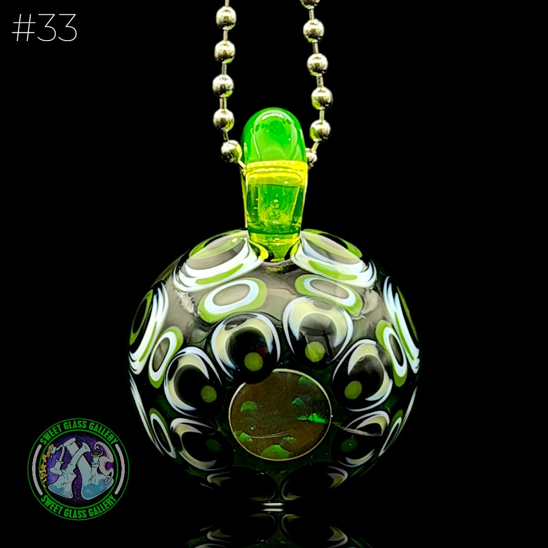Steve H Glass - Pendant #33 - Dot Stack