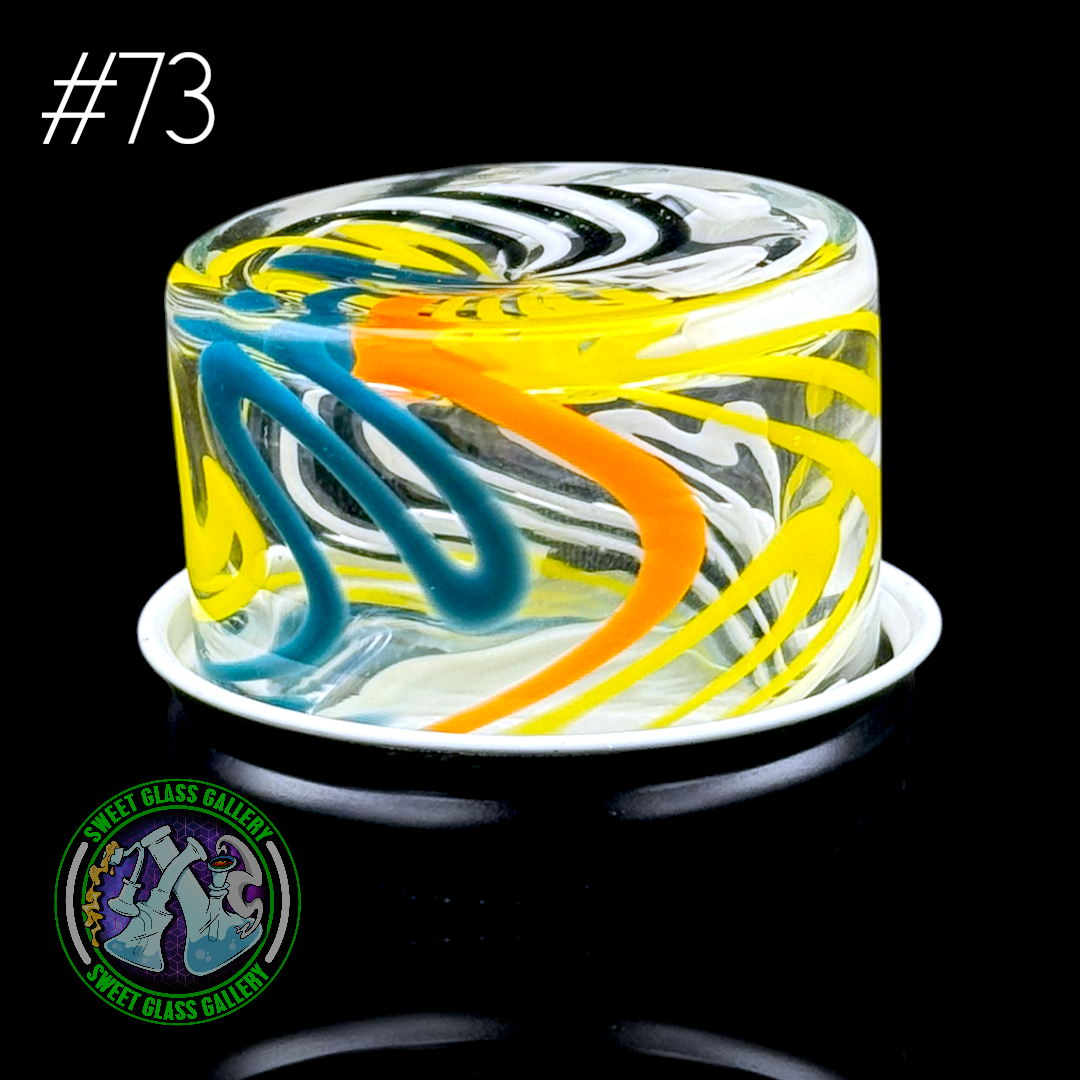Ben’s Glass Art - Baller Jar #73 - Inside Out Tech
