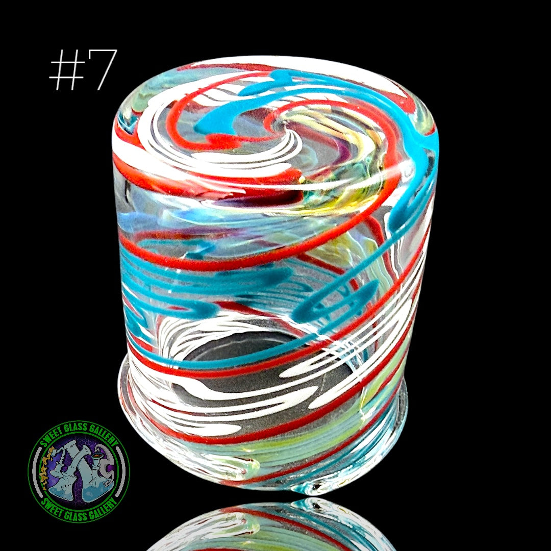 Ben’s Glass Art - Baller Jar #7 - X-Large Inside Out Tech