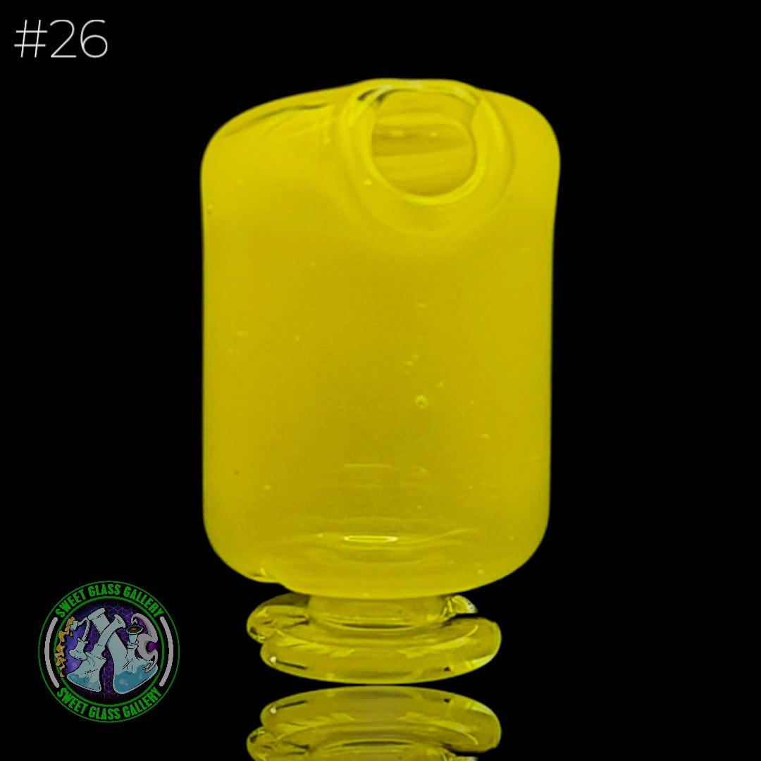 Kizmit Glass - Pivot Top #26 (Chartreuse)