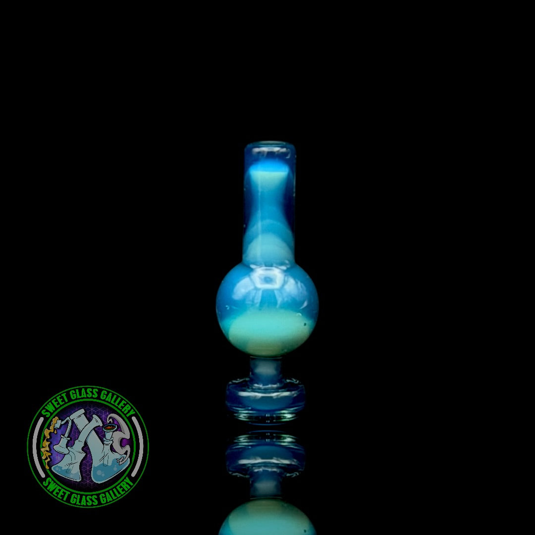 Camp Fire Quartz - Tower Cap - Light Blue Slyme