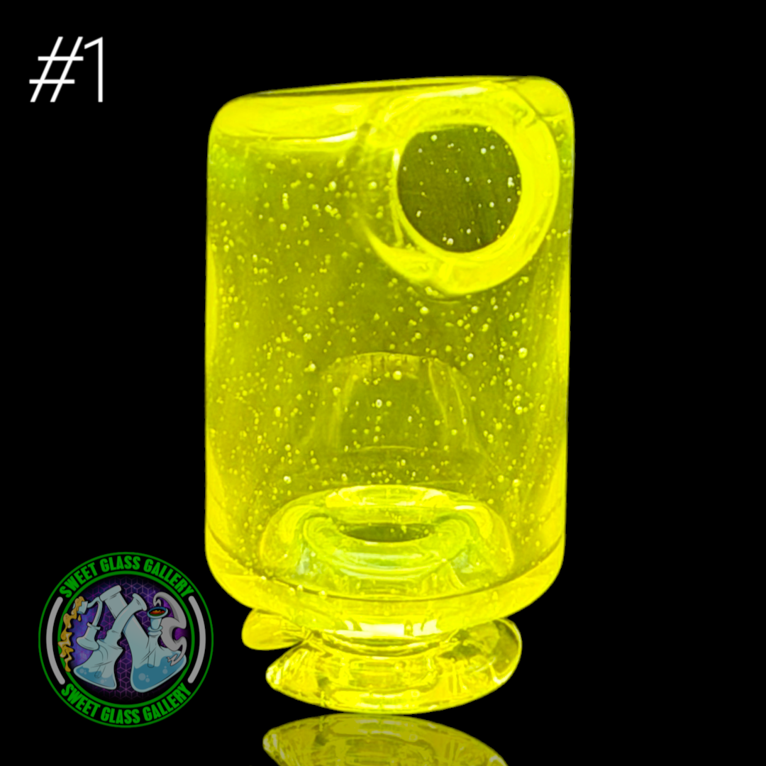 Kizmit Glass - Puffco Pivot Top #1 - Haunted Lemonade