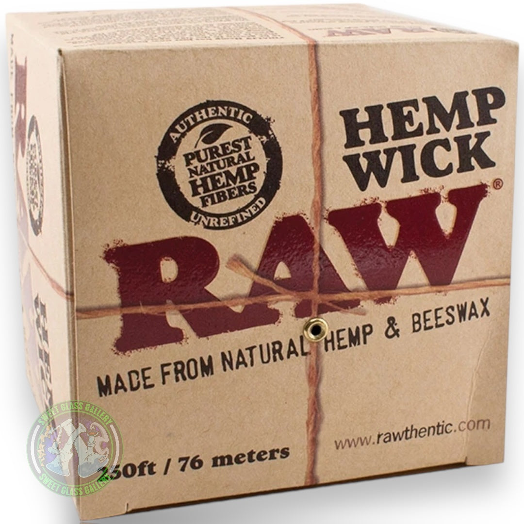 Raw - Hemp Wick 250ft