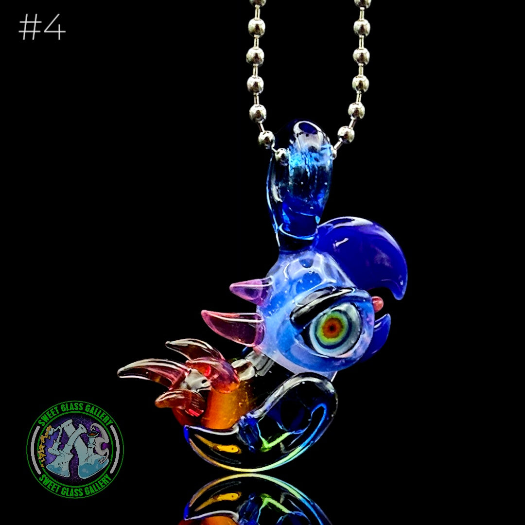 RJ Glass - Pendant - Bird #4