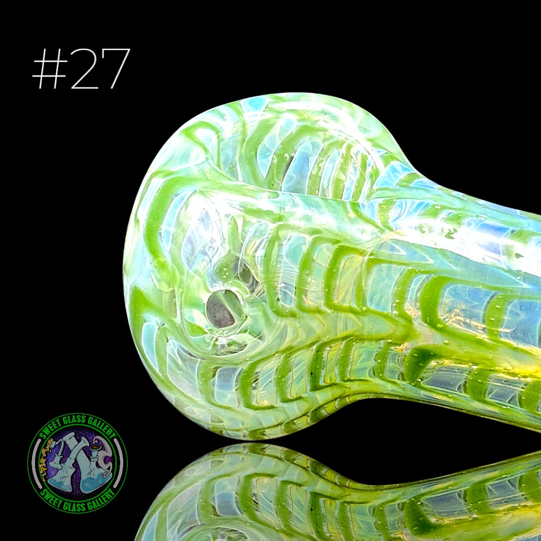 Daniel's Glass Art - Dry Pipe #27 - Wrap & Rake