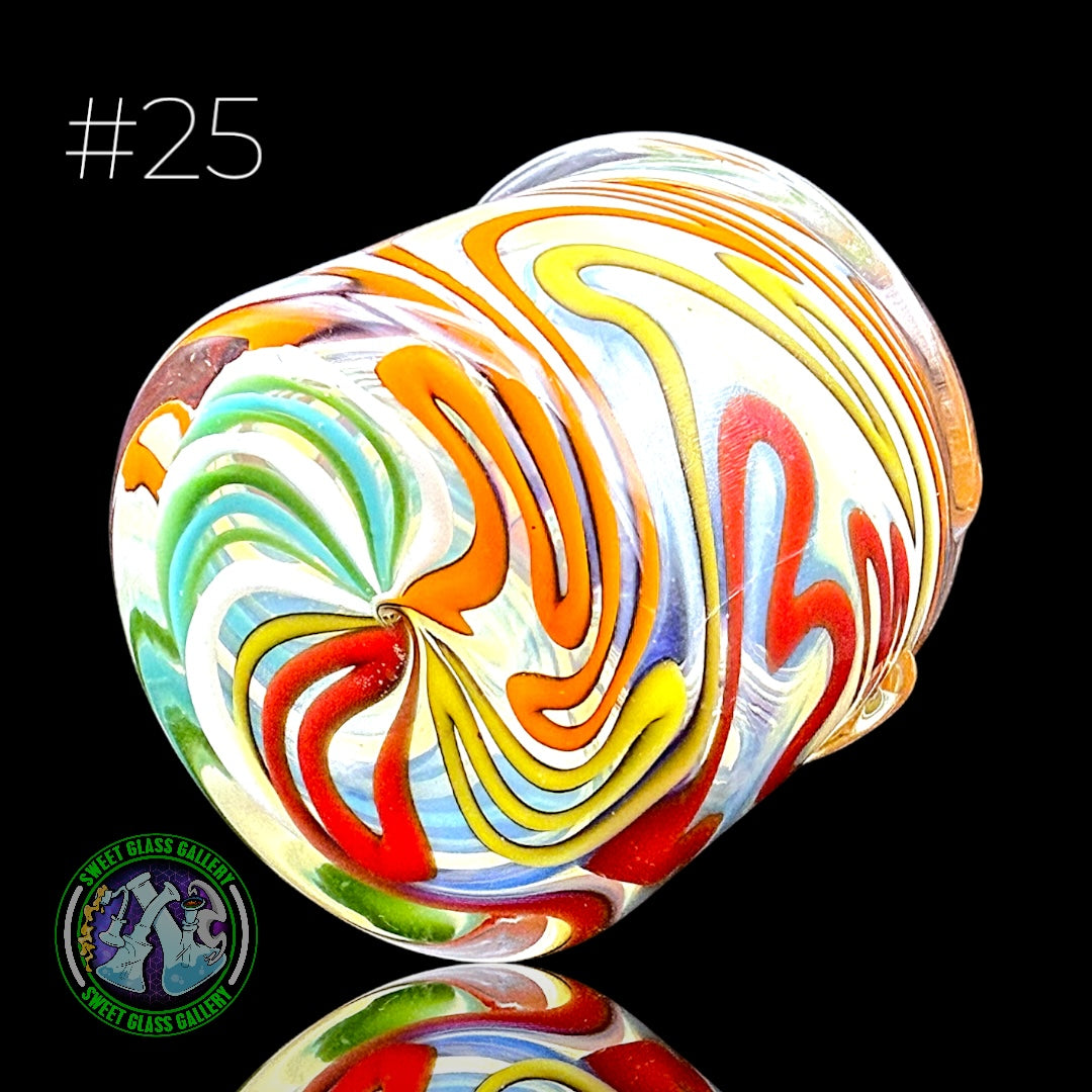 Ben’s Glass Art - Baller Jar #25 - Inside Out Tech