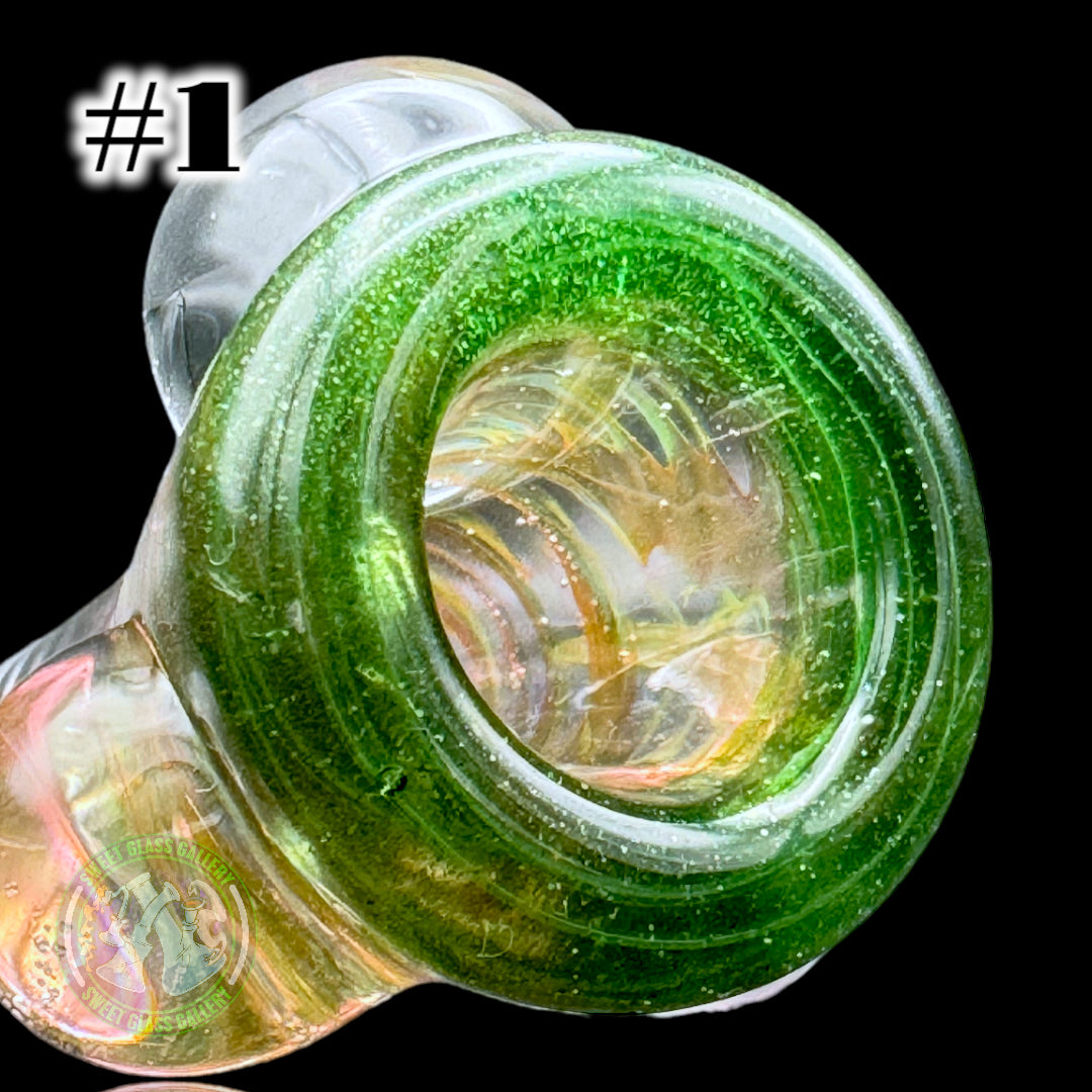 Glass Act Glassworx - Fumed Flower Bowl #1 (14mm)