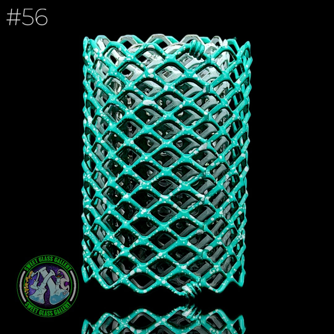 Mamba Guardzz - Heat Cage #56 - Blazer GT8000 Guard (Ghost Series - Teal w/ White Splatter)