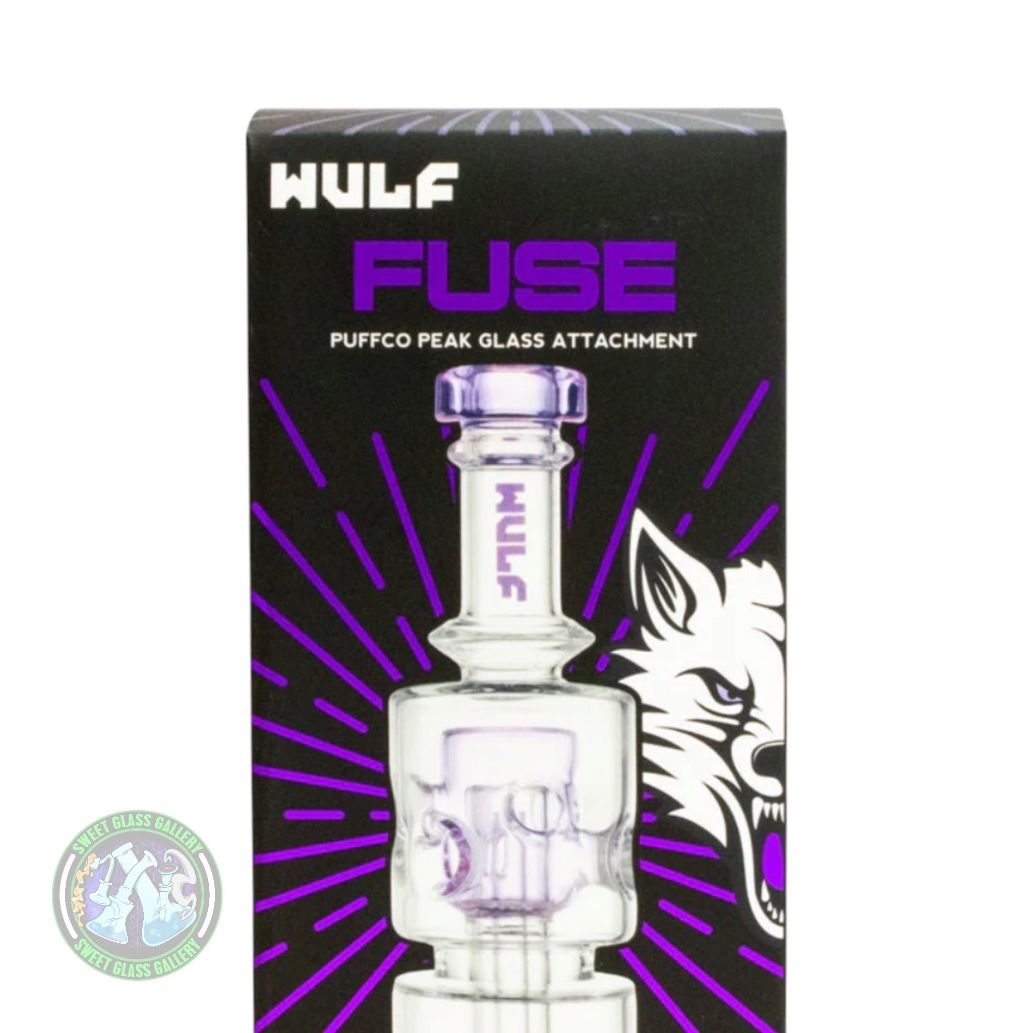Wulf Mods - Puffco Attachment - Fuse - Purple
