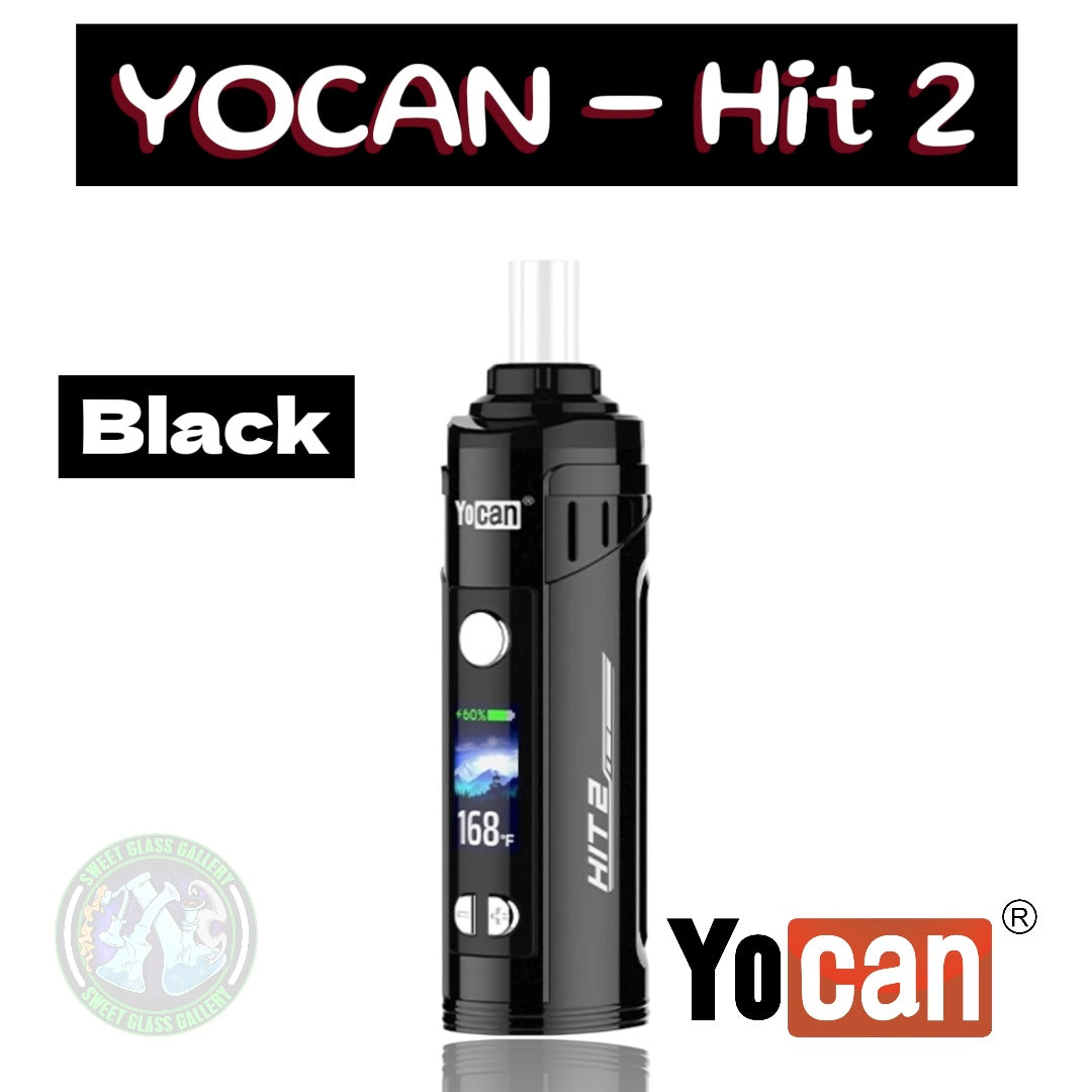 YoCan - Hit 2 - Black - Dry Herb Vaporizor