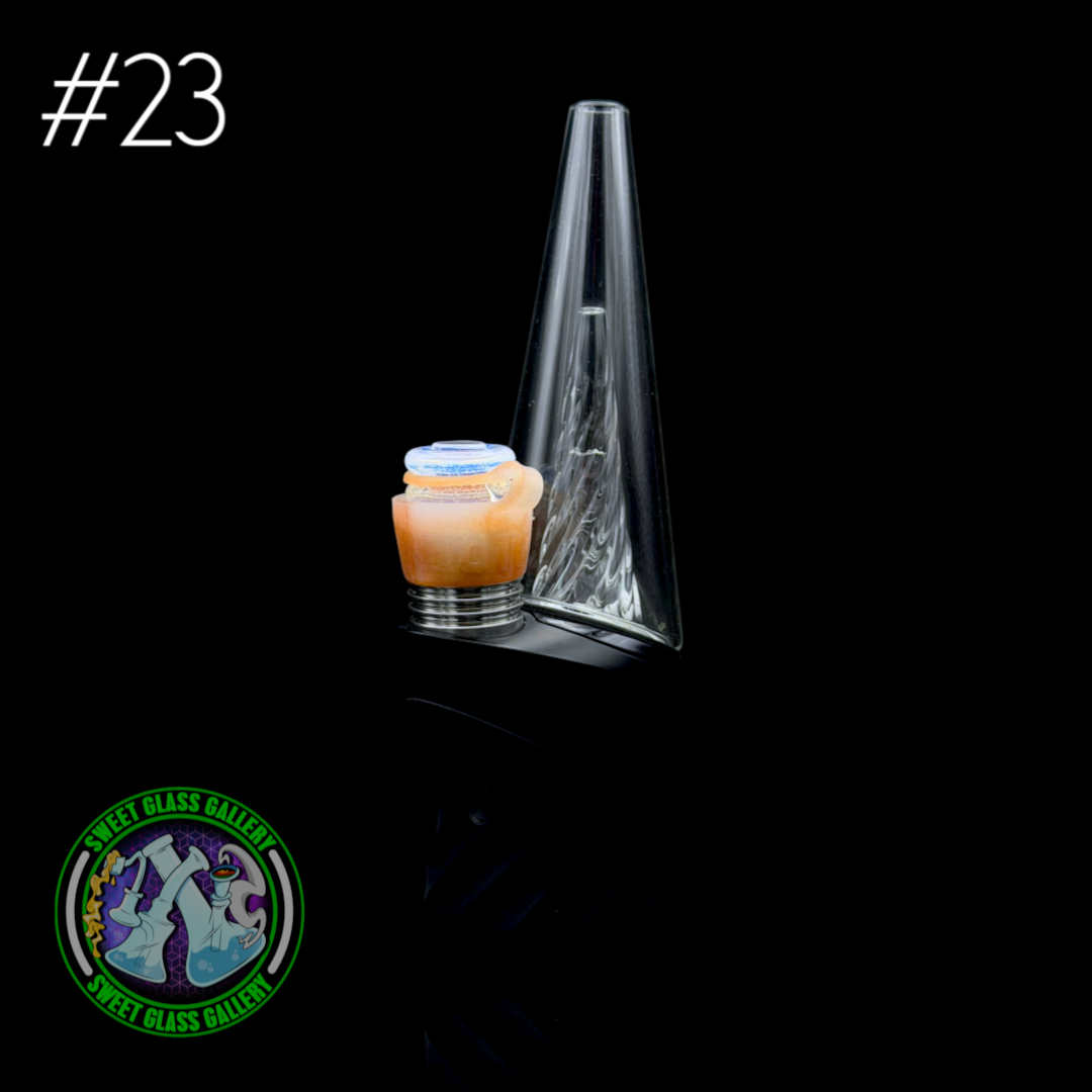 One Trick Pony - Rockulus Tether #23 - Puffco Peak Pro 3DXL - Peach/Pearl