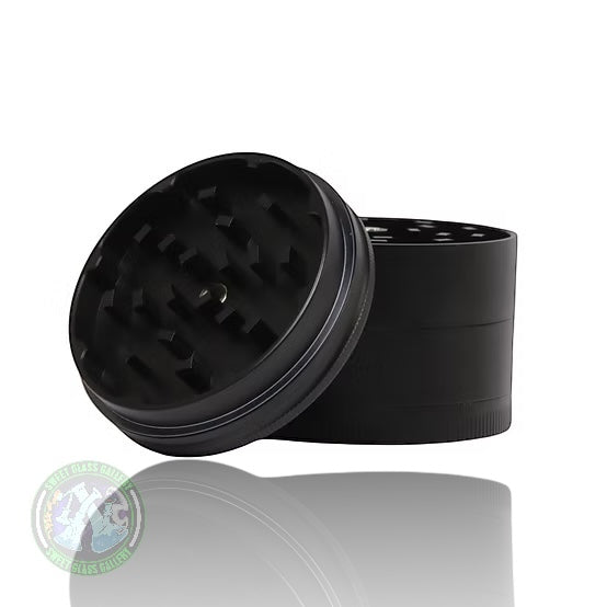 Bear Quartz - Aluminum 4pc Grinder 60mm - Black
