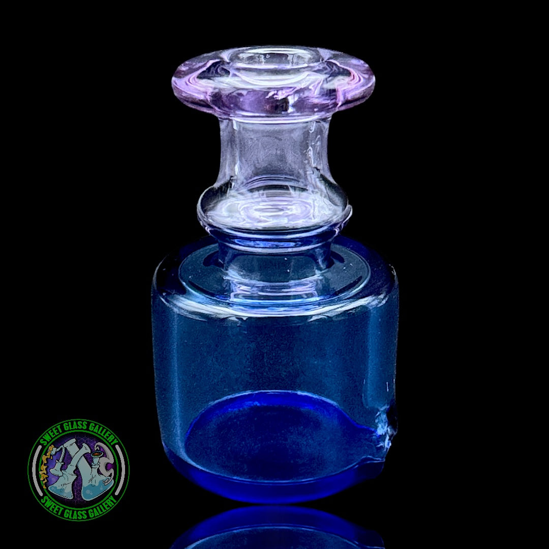Evol Glass - Carta Dry Attachment - Transparent Purple/Blue