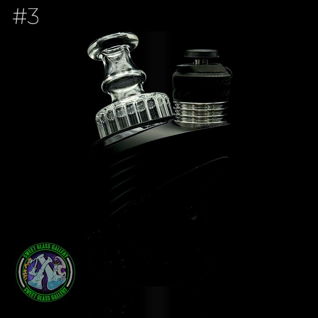 Evol Glass - Attachment - Puffco Peak #3 Corduroy (Clear)