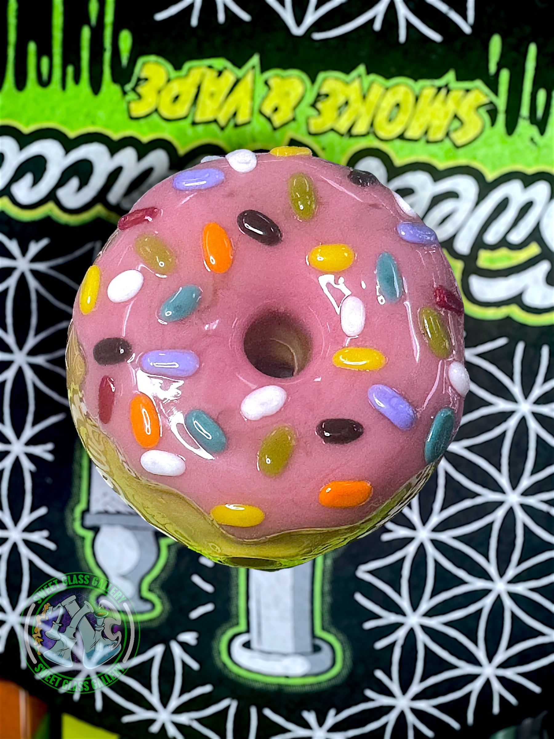 KGB Glass - Donut Dry Pipe