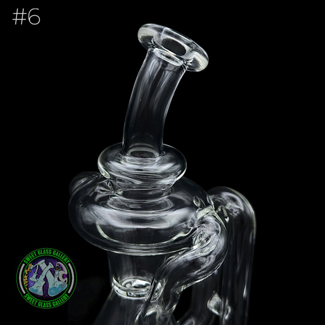 Dōp Glass - Puffco Peak Attachment #6 - Dōpcycler - Clear