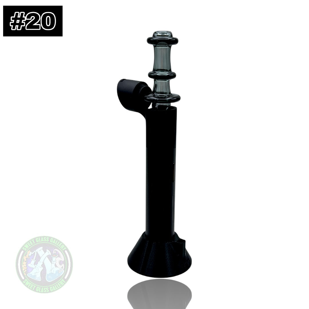 Rone Glass -Puffco Pivot Top #20 - Transparent Black