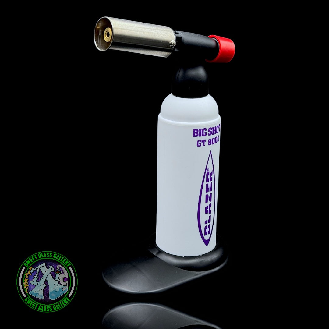 Blazer - Big Shot GT8000 Torch - White w/ Purple