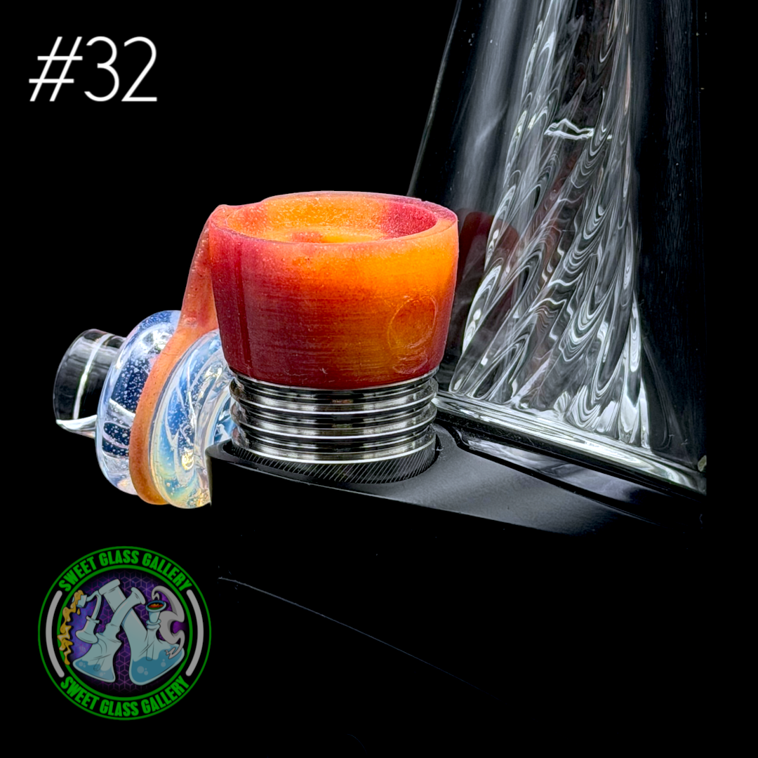 One Trick Pony - Rockulus Tether #32 - Puffco Peak Pro 3DXL - Red/Orange