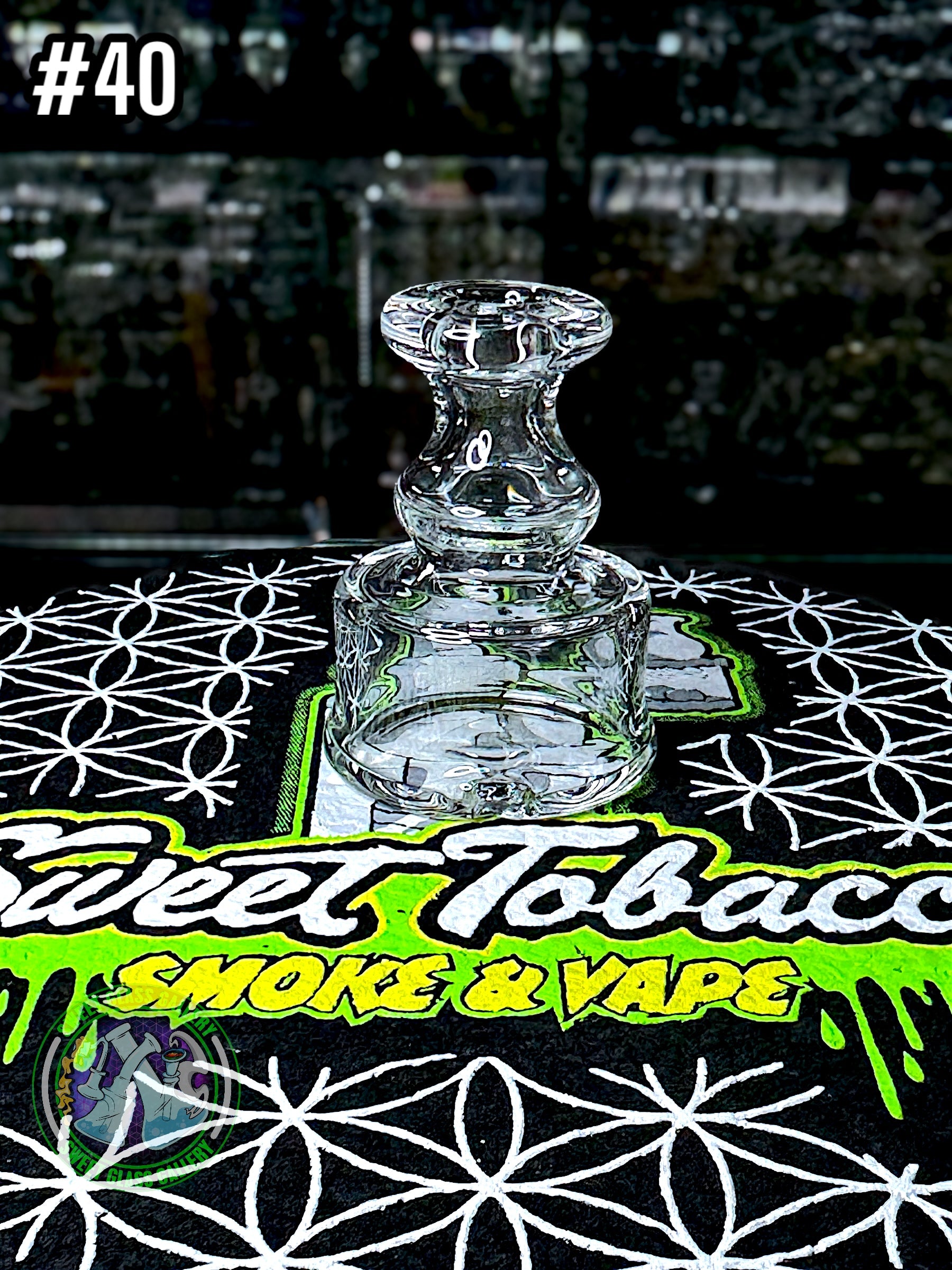 Evol Glass - Attachment #40 - Puffco Peak (Clear)