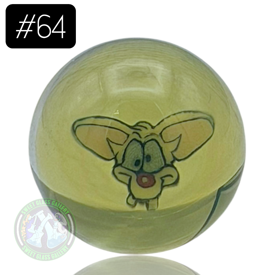 Keys Glass - Marble #64 (Pinky - Pinky & The Brain)