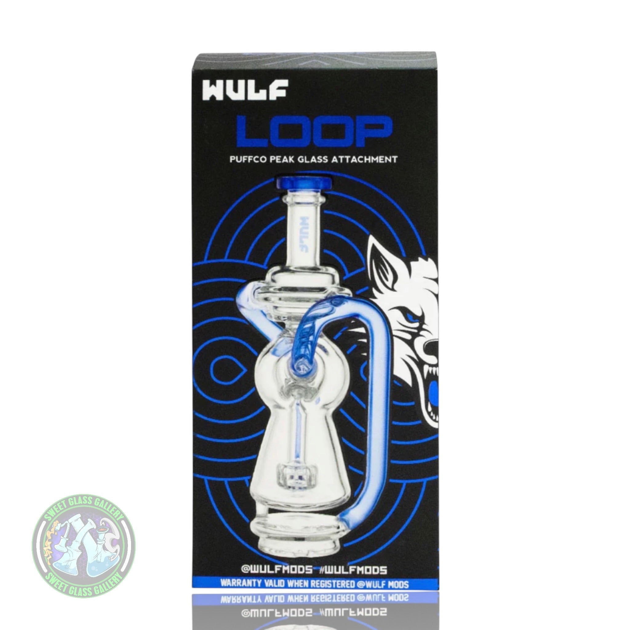 Wulf Mods - Puffco Attachment - Loop - Blue