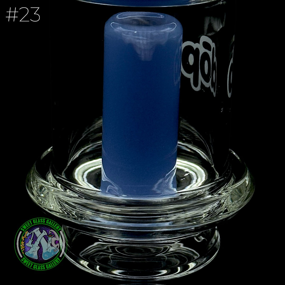 Dōp Glass - Puffco Attachment - Chug Milky Blue #23